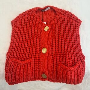 Zara knit vest